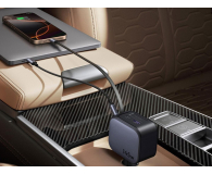 UGREEN Ładowarka samochodowa EC6042x USB-C + USB145W z kablem szara - 1417000 - zdjęcie 5